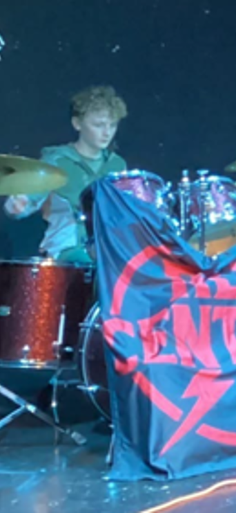 Red Central drummer
